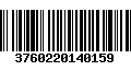 Código de Barras 3760220140159