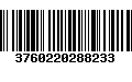 Código de Barras 3760220288233