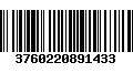 Código de Barras 3760220891433