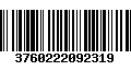 Código de Barras 3760222092319