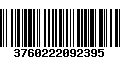 Código de Barras 3760222092395