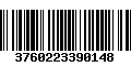 Código de Barras 3760223390148