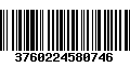 Código de Barras 3760224580746