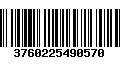 Código de Barras 3760225490570