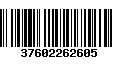 Código de Barras 37602262605