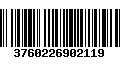 Código de Barras 3760226902119