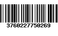 Código de Barras 3760227750269