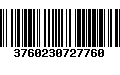 Código de Barras 3760230727760