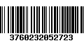 Código de Barras 3760232052723