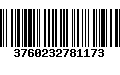 Código de Barras 3760232781173