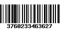 Código de Barras 3760233463627