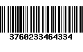 Código de Barras 3760233464334