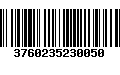 Código de Barras 3760235230050