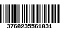 Código de Barras 3760235561031