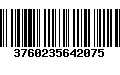 Código de Barras 3760235642075