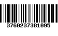 Código de Barras 3760237381095