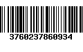 Código de Barras 3760237860934