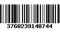 Código de Barras 3760239140744