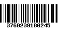 Código de Barras 3760239180245