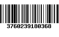 Código de Barras 3760239180368