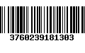 Código de Barras 3760239181303