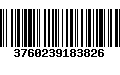 Código de Barras 3760239183826