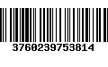 Código de Barras 3760239753814