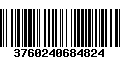 Código de Barras 3760240684824