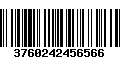 Código de Barras 3760242456566