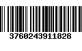 Código de Barras 3760243911828