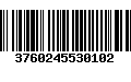 Código de Barras 3760245530102