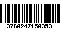 Código de Barras 3760247150353