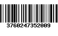 Código de Barras 3760247352009