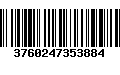 Código de Barras 3760247353884