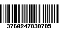 Código de Barras 3760247830705