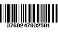 Código de Barras 3760247832501