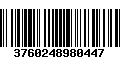 Código de Barras 3760248980447