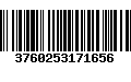 Código de Barras 3760253171656