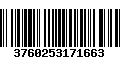 Código de Barras 3760253171663