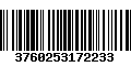 Código de Barras 3760253172233