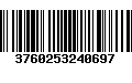 Código de Barras 3760253240697