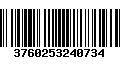 Código de Barras 3760253240734