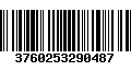 Código de Barras 3760253290487