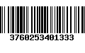 Código de Barras 3760253401333