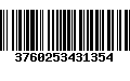 Código de Barras 3760253431354