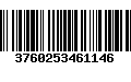 Código de Barras 3760253461146