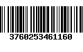 Código de Barras 3760253461160