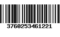 Código de Barras 3760253461221