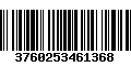 Código de Barras 3760253461368