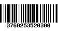 Código de Barras 3760253520300